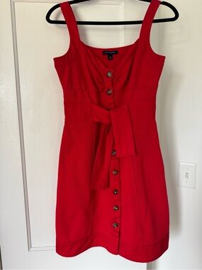 Banana Republic Red Summer Mini Dress